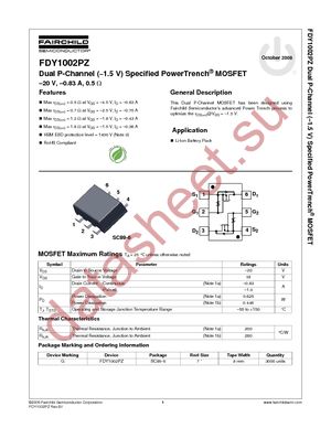 FDY1002PZ datasheet  